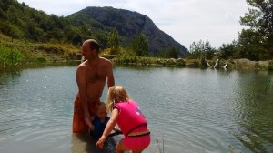 wild swimming france drome region 